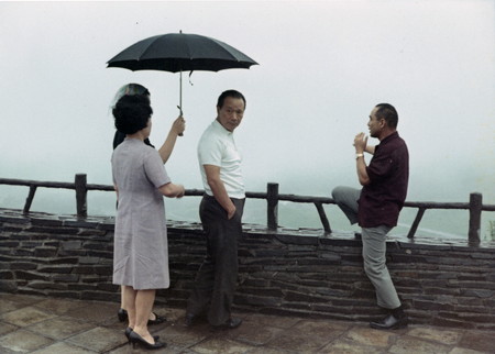 1969-58歳 湯布院展望台にて