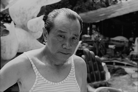 1969-58歳 青山アトリエ庭