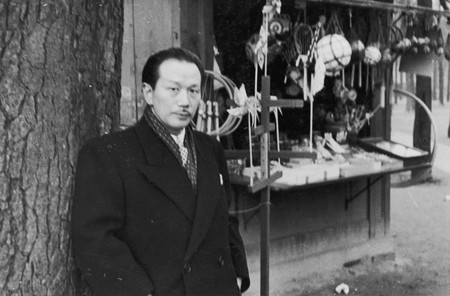 1953-42歳 パリ リュクサンブール公園