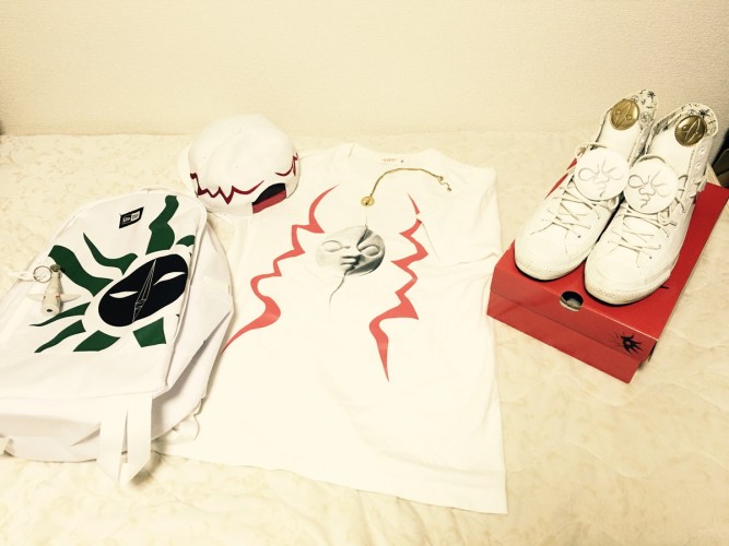 太陽の塔サークルさんの太陽の塔なりきりセットです。