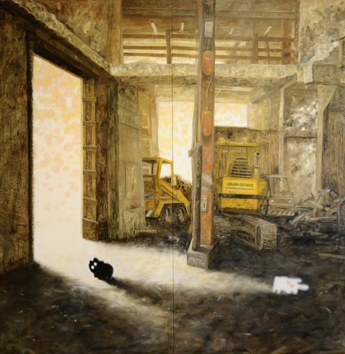 《シャドウキャットとライトラビットの出会い 1》 1998